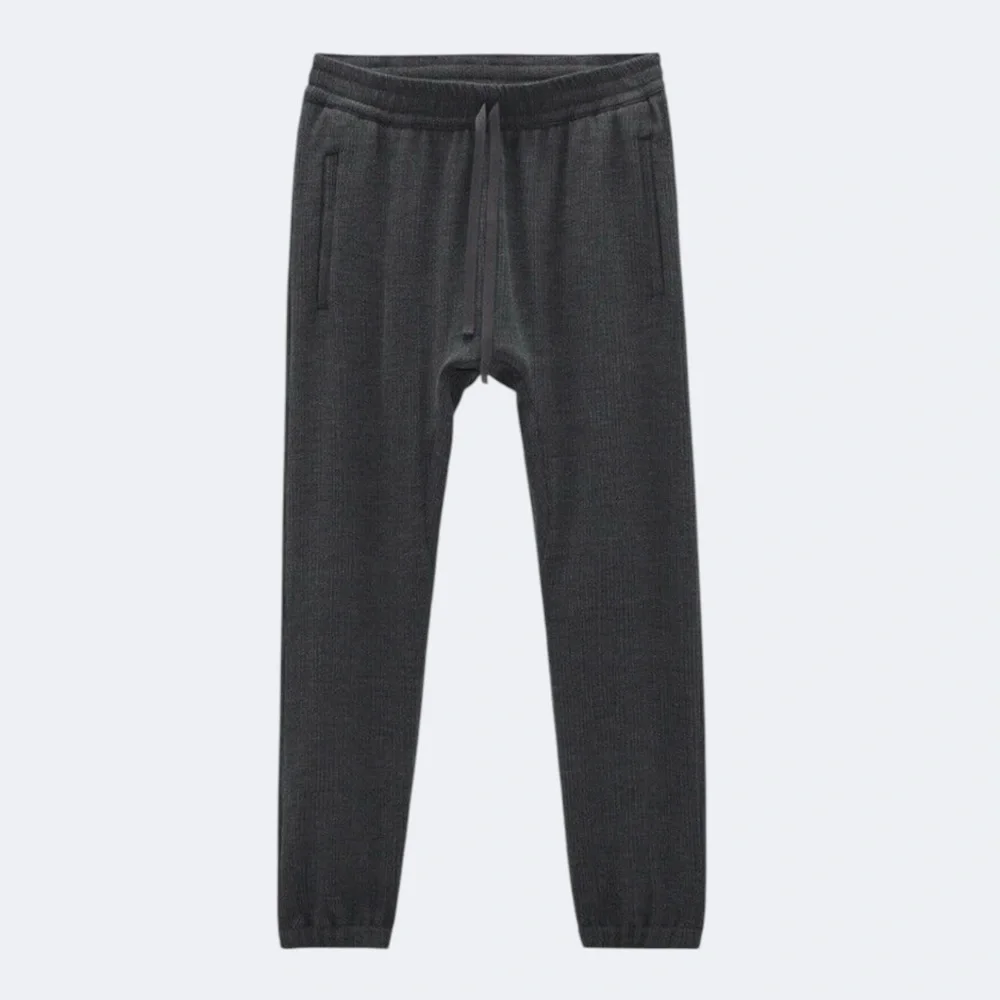 Zara Women’s Jogger Pants Slouchy Loungewear Cozy Casual Graphite Grey Size XS - Picture 5 of 16
